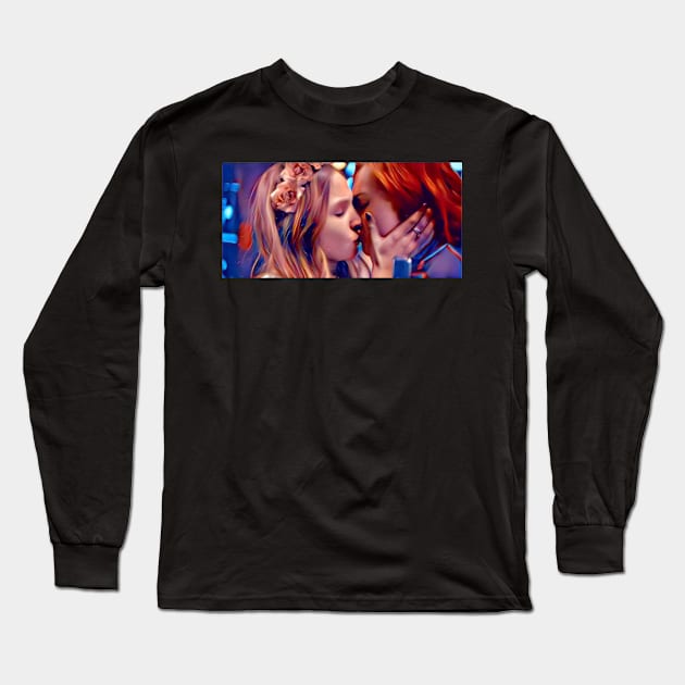 Wayhaught Kiss Gonenonna Fait Long Sleeve T-Shirt by NotMeMyPanic